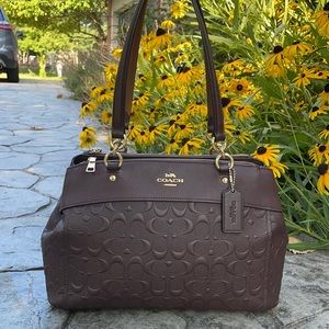 COACH F25952 BROOKE CARRYALL SIGNATURE